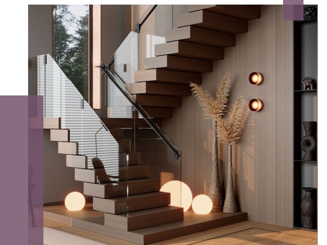 Изготовление и монтаж лестниц в Юбилейном от 87576 руб. | ПРОЛЁТ-Юбл