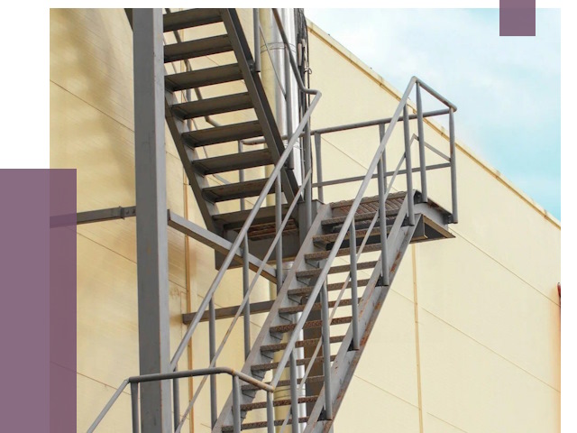 Пожарные лестницы в Юбилейном от 12364 руб. — монтаж и продажа | ПРОЛЁТ-Юбл