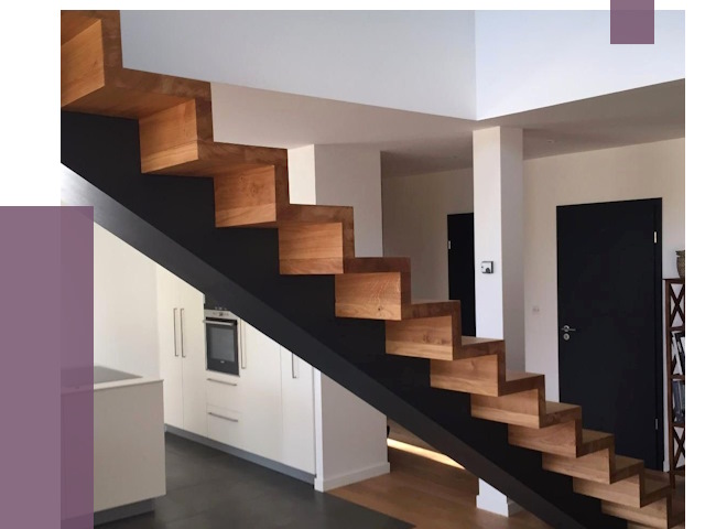 Изготовление деревянных лестниц в Юбилейном от 87576 руб. | ПРОЛЁТ-Юбл