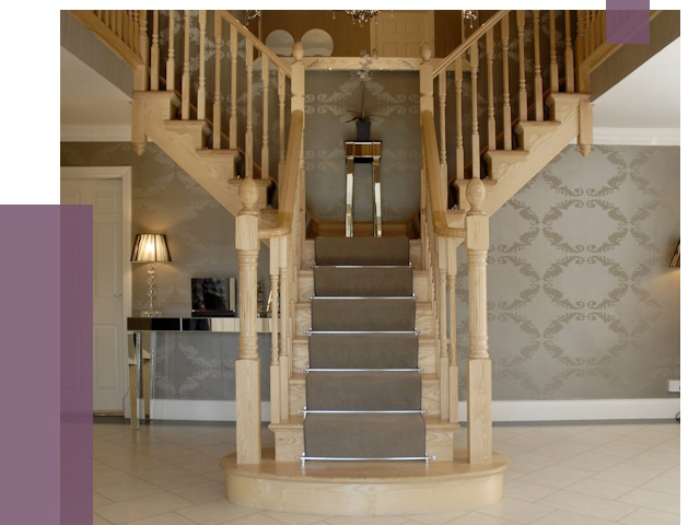 Монтаж деревянных лестниц в Юбилейном от 7676 руб. 