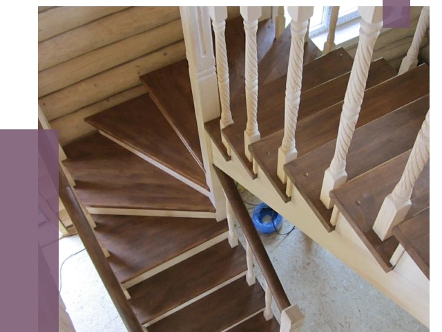 Реставрация деревянных лестниц в Юбилейном от 4327 руб.