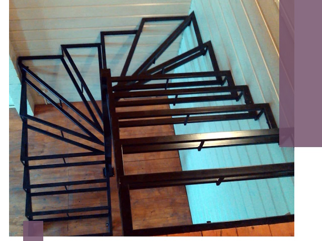 Изготовление металлических лестниц любой сложности в Юбилейном