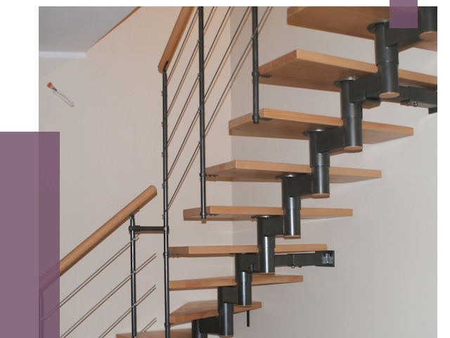 Изготовление модульных лестниц в Юбилейном от 11591 руб. 