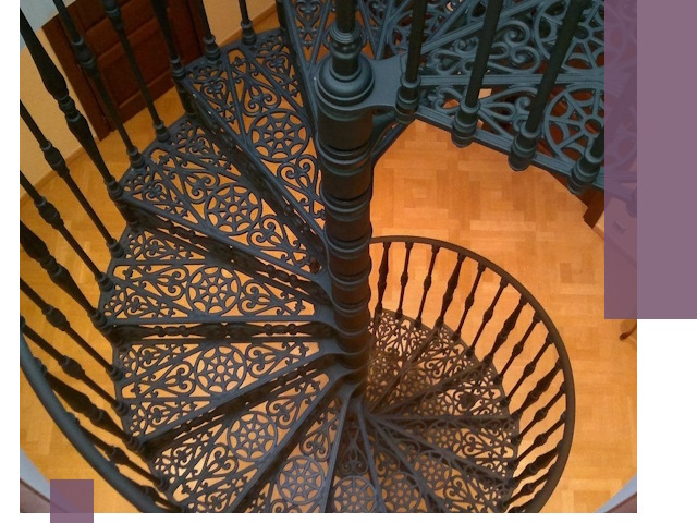 Винтовые лестницы под ключ в Юбилейном: производство и монтаж