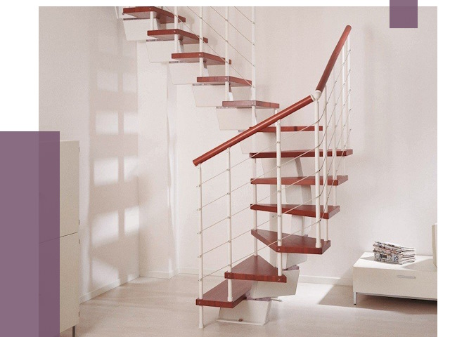 Изготовление лестниц на больцах в Юбилейном от 9788 руб. | ПРОЛЁТ-Юбл