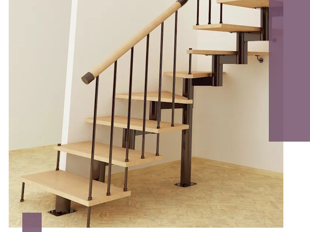 Монтаж лестниц на больцах в Юбилейном — быстро и надежно