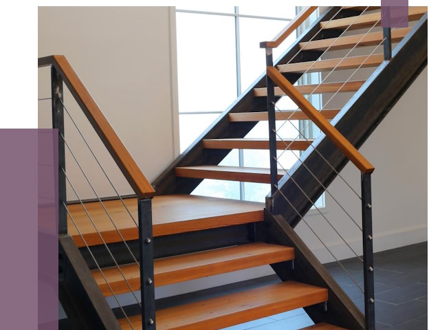 Изготовление лестниц на металлокаркасе в Юбилейном от 19061 руб. | ПРОЛЁТ-Юбл