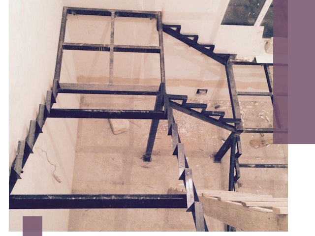 Монтаж лестниц на металлокаркасе в Юбилейном быстро и качественно