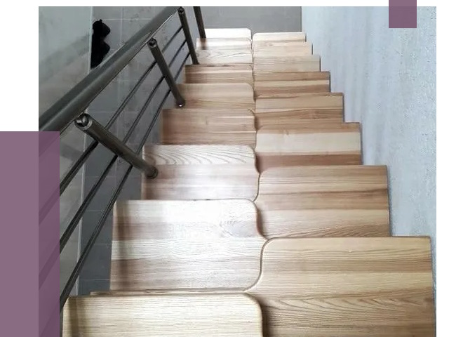 Лестницы гусиный шаг в Юбилейном от 13136 руб. под ключ | ПРОЛЁТ-Юбл