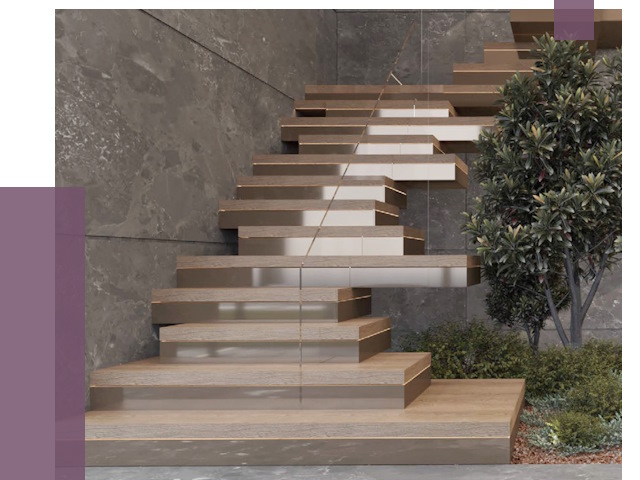 Современные лестницы в Юбилейном от 13909 руб. | ПРОЛЁТ-Юбл