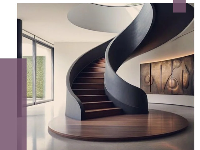 Элитные лестницы под заказ в Юбилейном от 190606 руб. — ПРОЛЁТ-Юбл