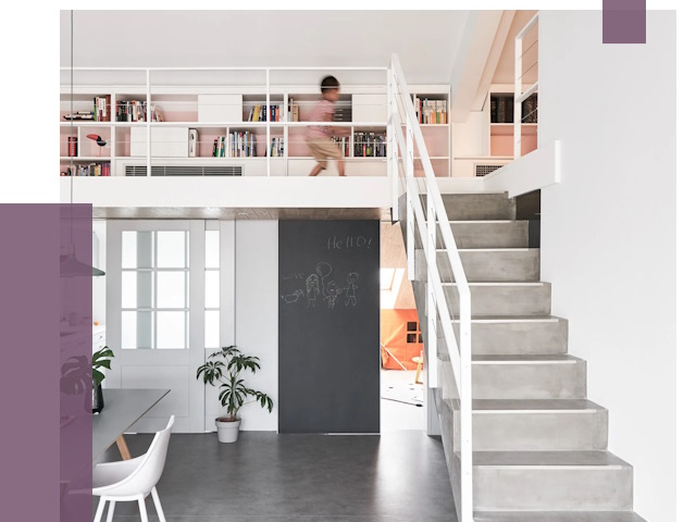 Лестницы для двухуровневой квартиры в Юбилейном от 177727 руб. | ПРОЛЁТ-Юбл