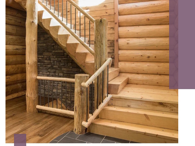 Лестницы в баню под заказ и профессиональный монтаж в Юбилейном