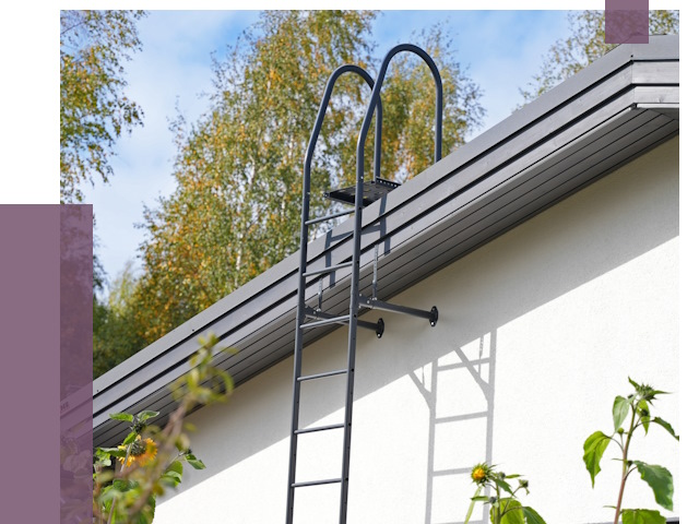 Лестницы на крышу в Юбилейном от 19267 руб. — монтаж и монтаж ПРОЛЁТ-Юбл