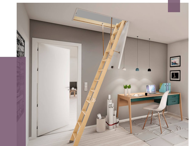 Чердачные лестницы в Юбилейном — от 14682 руб. | ПРОЛЁТ-Юбл