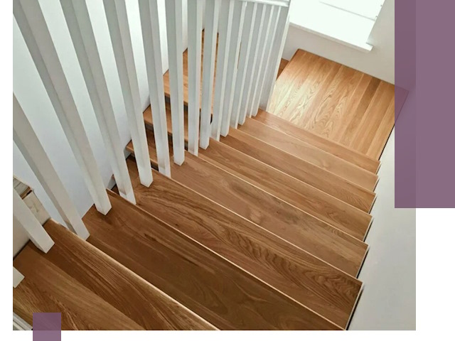 Лестницы из бука в Юбилейном: изготовление, монтаж и демонтаж