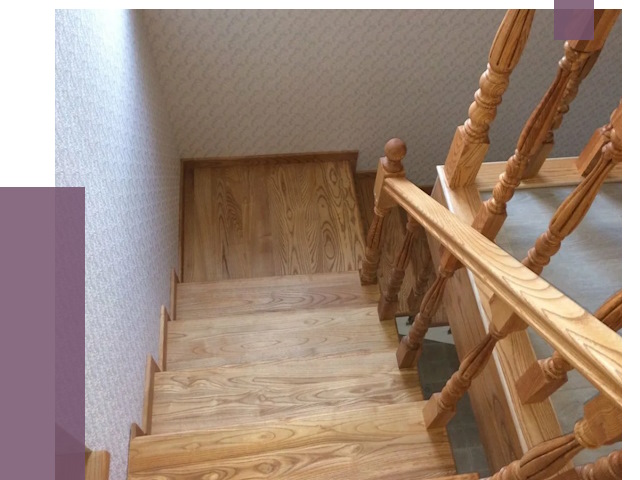 Сосновые лестницы в Юбилейном под ключ от 8139 руб.  | ПРОЛЁТ-Юбл