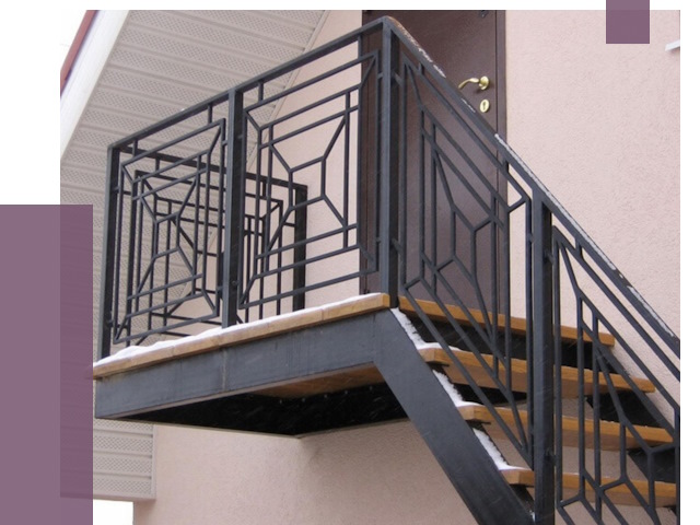 Металлические перила в Юбилейном от 4327 руб.  | ПРОЛЁТ-Юбл