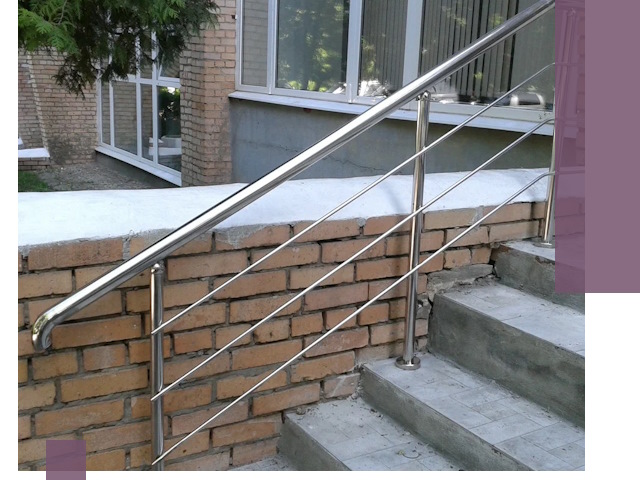 Перила из нержавеющей стали высокого качества в Юбилейном