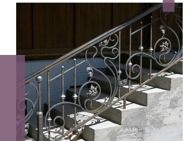Кованые перила в Юбилейном от 8758 руб. под ключ — качество от ПРОЛЁТ-Юбл
