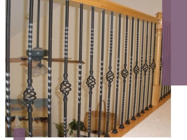 Изготовление и монтаж кованных перил в Юбилейном под ключ