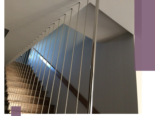 Тросовые перила под ключ в Юбилейном — производство и монтаж