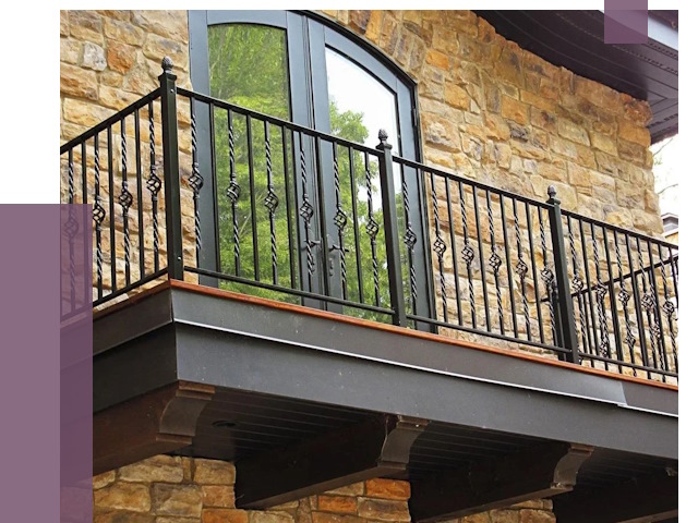 Балконные ограждения в Юбилейном от 8088 руб. — купить | ПРОЛЁТ-Юбл