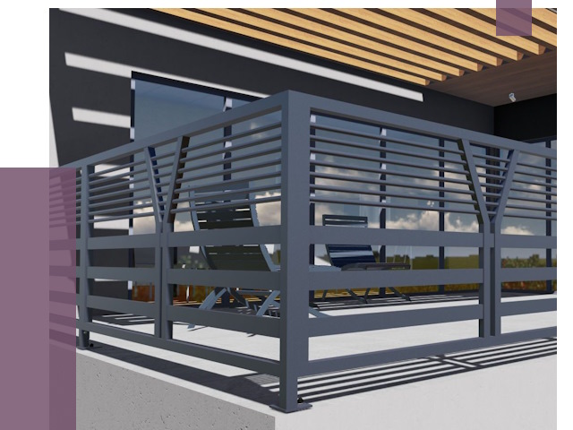 Изготовление балконных ограждений в Юбилейном от 10818 руб. | ПРОЛЁТ-Юбл