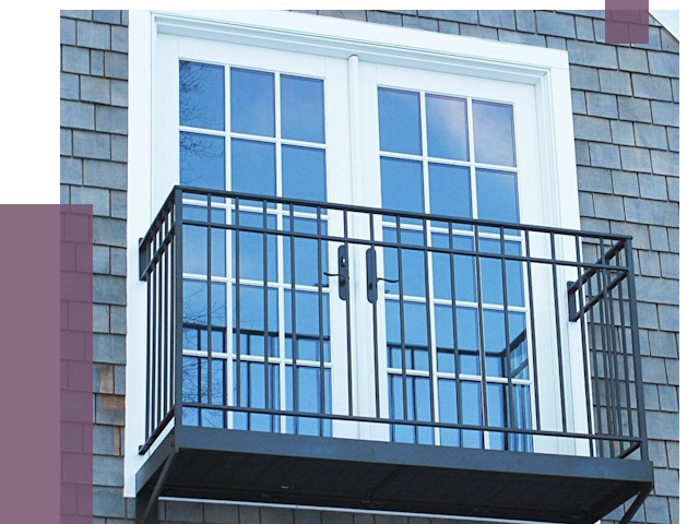 Французские балконы в Юбилейном от 7470 руб. за м2 