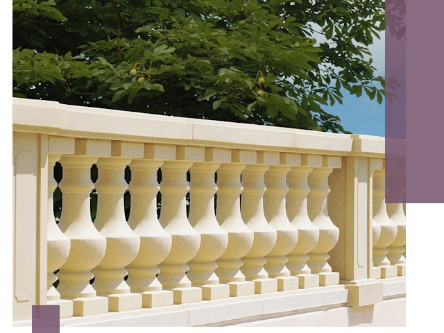 Установка балюстрады в Юбилейном: изготовление и монтаж под ключ