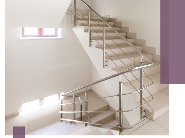 Установка и замена перил в подъезде в Юбилейном