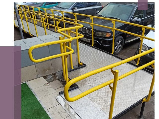 Стационарные пандусы в Юбилейном от 12364 руб. | ПРОЛЁТ-Юбл