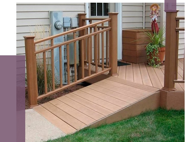 Пандус на крыльцо в Юбилейном под ключ от 7830 руб. 