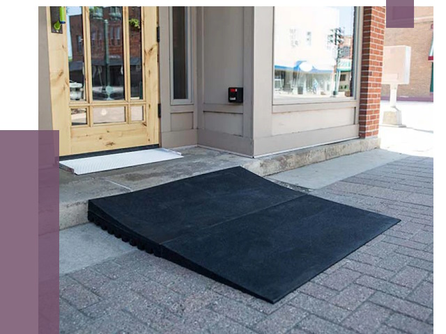 Резиновые пандусы в Юбилейном от 2576 руб. — купить ПРОЛЁТ-Юбл