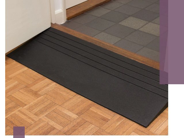 Резиновые пандусы для доступа и безопасности в Юбилейном