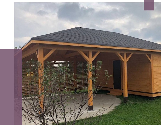 Навесы под ключ в Юбилейном от 48682 руб.  | ПРОЛЁТ-Юбл