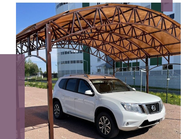 Недорогие навесы в Юбилейном от 43273 руб. | ПРОЛЁТ-Юбл