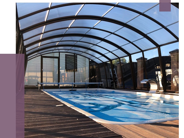 Навесы для бассейна в Юбилейном от 16897 руб. под ключ | ПРОЛЁТ-Юбл