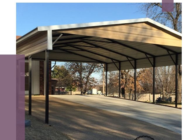 Двускатные навесы в Юбилейном от 8088 руб.  | ПРОЛЁТ-Юбл