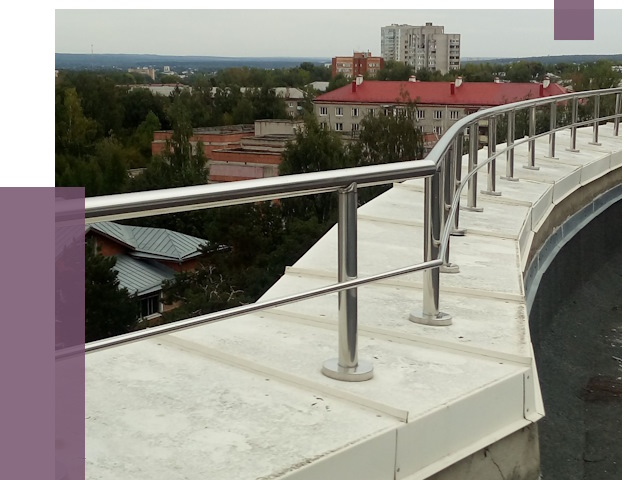 Парапеты и ограждения кровли в Юбилейном от 4997 руб.