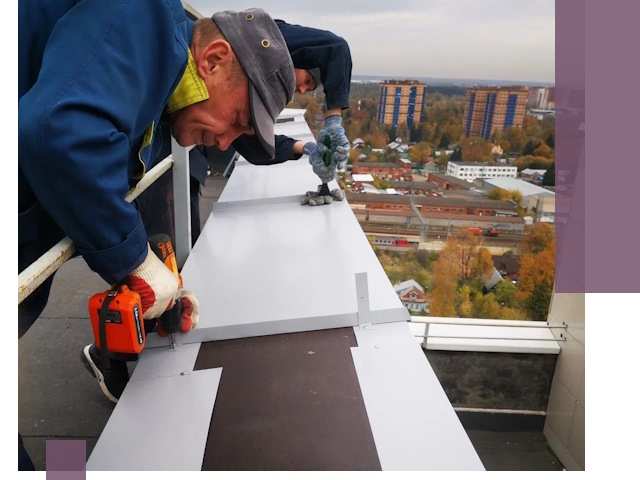 Монтаж парапетов в Юбилейном — установка прочных металлических ограждений