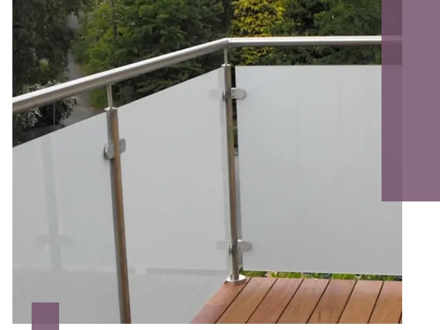 Алюминиевые парапеты для балконов и террас в Юбилейном