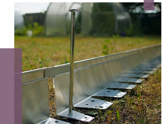 Металлические бордюры для газона в Юбилейном от 4327 руб. | ПРОЛЁТ-Юбл