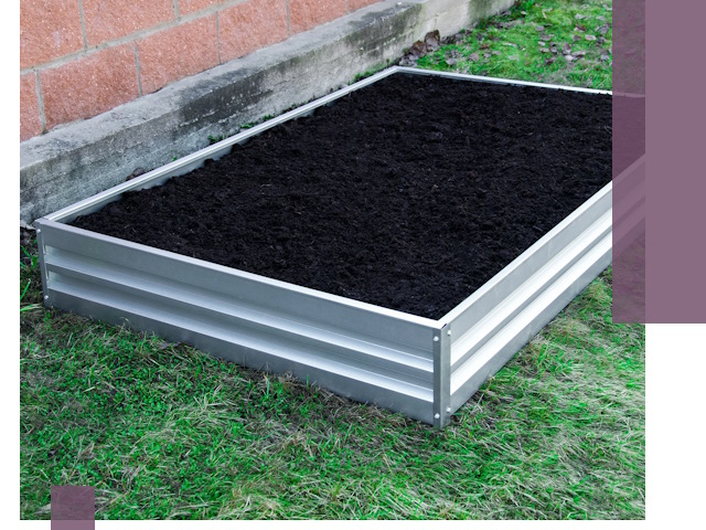 Металлические бордюры для грядок в Юбилейном: прочность и аккуратность