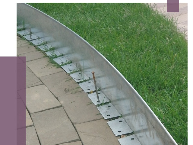 Металлические бордюры для тротуаров в Юбилейном от 8758 руб.