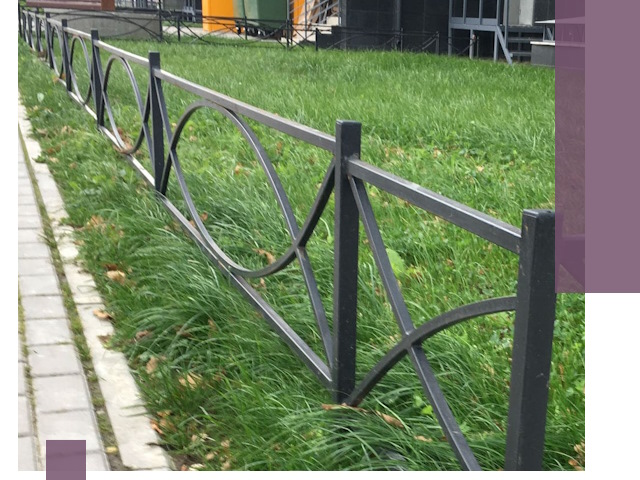 Газонные ограждения из металла в Юбилейном — монтаж и продажа