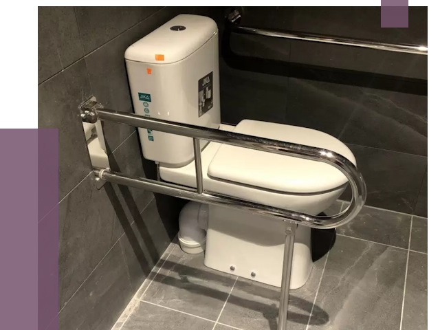 Поручни для санузлов в Юбилейном от 4327 руб. | ПРОЛЁТ-Юбл